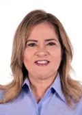 Foto de urna de Pastora Léia Pelaes