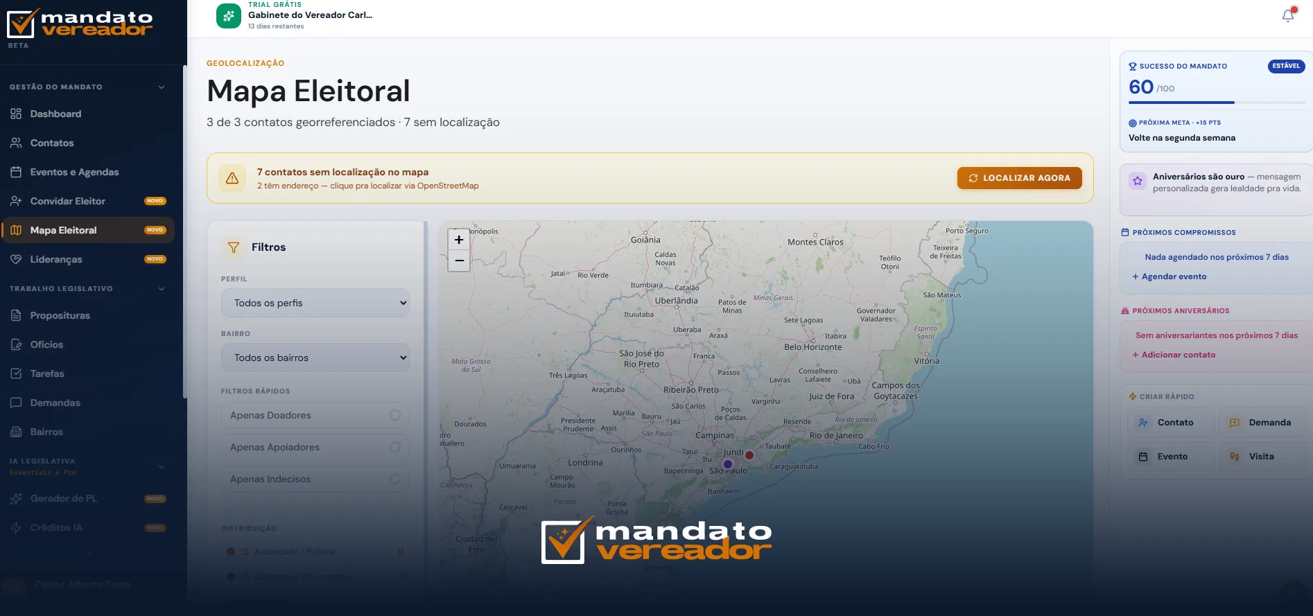 Mapa eleitoral